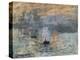 Impression, Sunrise-Claude Monet-Stretched Canvas