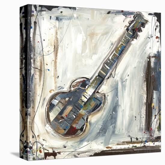 Imprint Guitar-Kelsey Hochstatter-Stretched Canvas