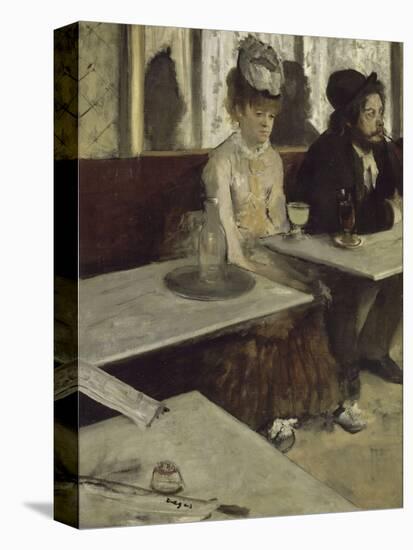 In a Café (Absinth), 1873-Edgar Degas-Premier Image Canvas