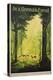 In a German Forest', Poster Advertising Tourism in Germany, C.1935 (Colour Litho)-Jupp Wiertz-Premier Image Canvas