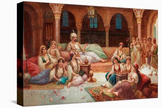 in a Harem-J. G. Delincourt-Premier Image Canvas