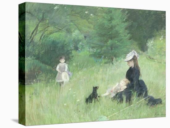 In a Park, circa 1874-Berthe Morisot-Premier Image Canvas