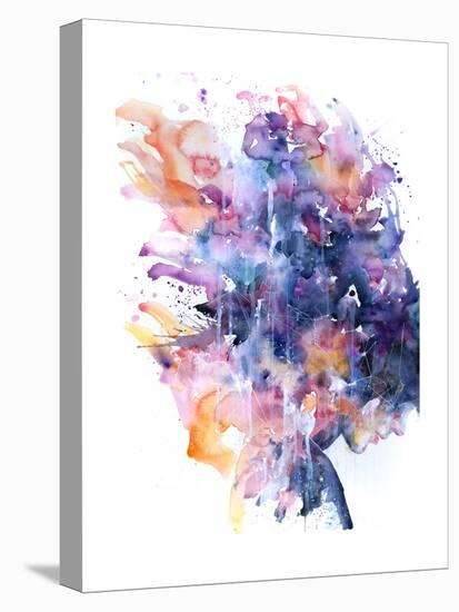 In A Single Moment All Her Greatness Collapsed-Agnes Cecile-Stretched Canvas