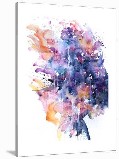 In A Single Moment All Her Greatness Collapsed-Agnes Cecile-Stretched Canvas