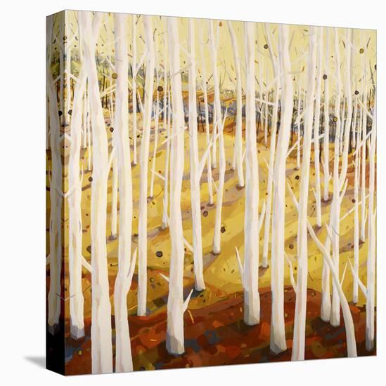 In A Yellow Wood-Jean Cauthen-Stretched Canvas