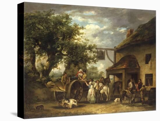 In Front of the Bell Inn, 1793-George Morland-Premier Image Canvas