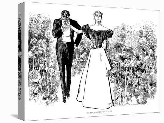 In Garden of Youth-Charles Dana Gibson-Premier Image Canvas