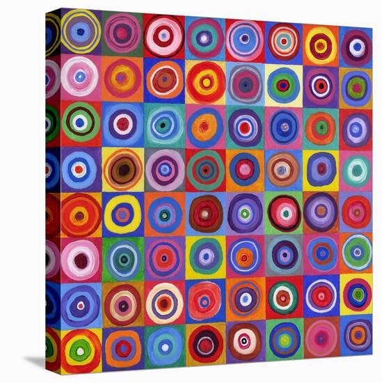In Square Circle 64 after Kandinsky, 2012-David Newton-Premier Image Canvas