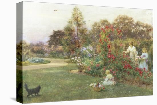 In the Artist's Garden, Yapton, Sussex-Thomas J. Lloyd-Premier Image Canvas