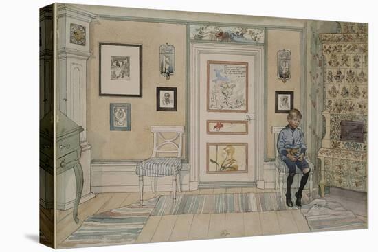 In the Corner, From 'A Home' series, c.1895-Carl Larsson-Premier Image Canvas