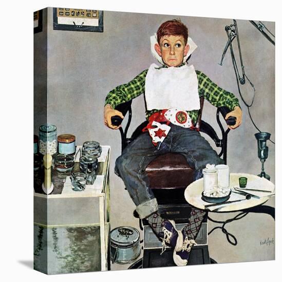 "In the Dentist's Chair", October 19, 1957-Kurt Ard-Premier Image Canvas