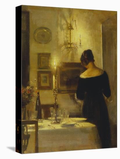 In the Dining Room-Carl Holsoe-Premier Image Canvas