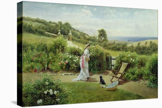 In the Garden, 1903-Thomas James Lloyd-Premier Image Canvas