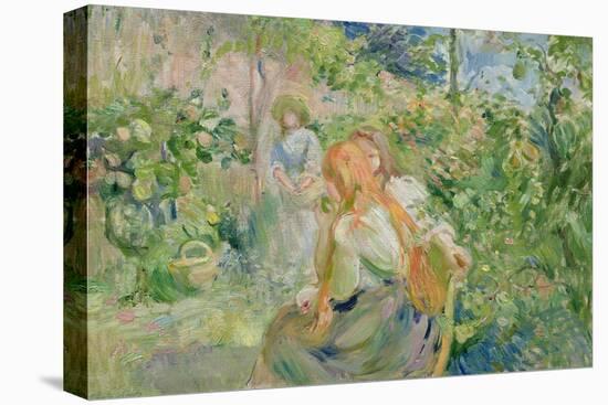 In the Garden at Roche-Plate, 1894-Berthe Morisot-Premier Image Canvas