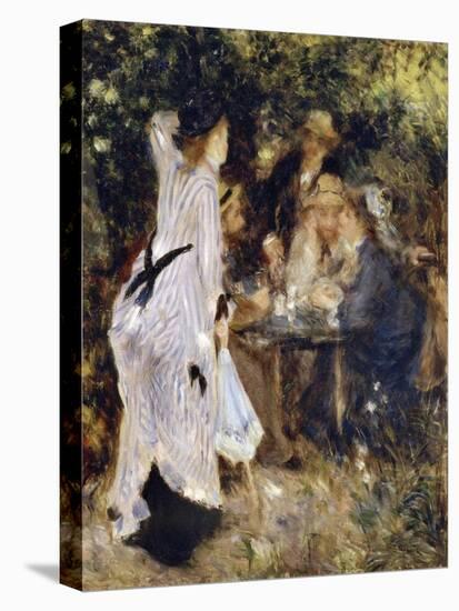 In the Garden (Au Jardin Du Moulin De La Galett), 1876-Pierre-Auguste Renoir-Premier Image Canvas