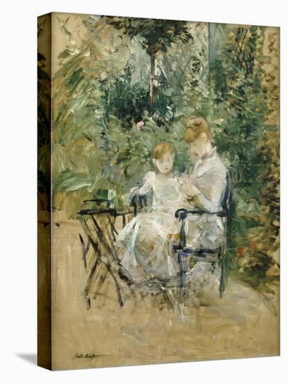 In the Garden; Dans Le Jardin, C.1885-Berthe Morisot-Premier Image Canvas