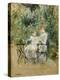 In the Garden; Dans Le Jardin, C.1885-Berthe Morisot-Premier Image Canvas