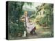 In the Garden-Henry John Yeend King-Premier Image Canvas