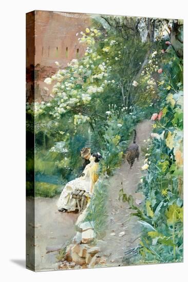 In the Gardens of Alhambra. 1887-Anders Leonard Zorn-Premier Image Canvas