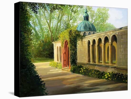 In The Gardens Of Sanssouci-kirilstanchev-Stretched Canvas