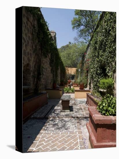 In the Gardens of the Hacienda San Gabriel De Barrera, in Guanajuato, Guanajuato State, Mexico-Robert Harding-Premier Image Canvas