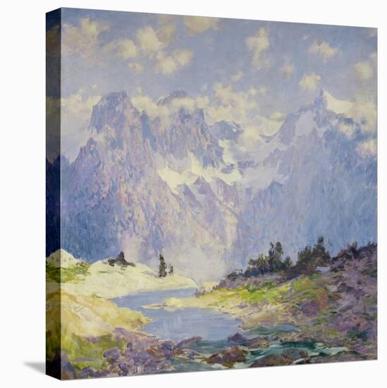 In the High Canadian Rockies, c.1914-1920-Guy Rose-Premier Image Canvas