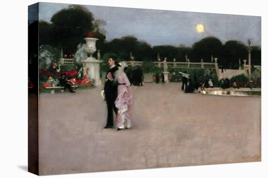 In the Luxembourg Gardens-John Singer Sargent-Stretched Canvas