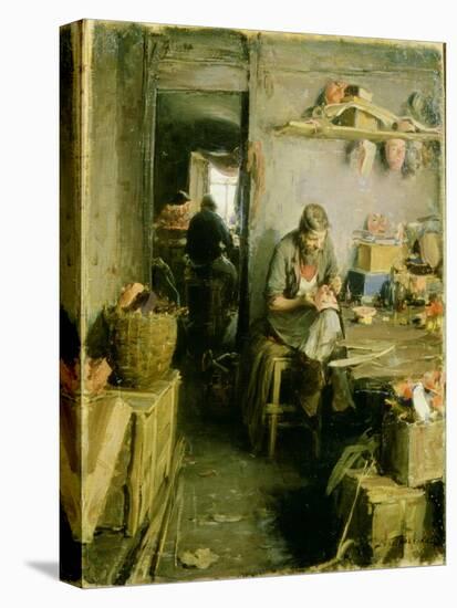 In the Mask Studio, 1897-Abram Efimovich Arkhipov-Premier Image Canvas