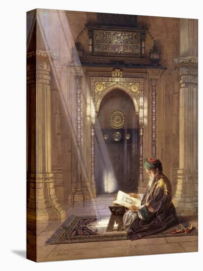 In the Mosque-Carl Friedrich Heinrich Werner-Premier Image Canvas