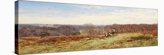 In the New Forest, Hampshire (Oil on Canvas)-Heywood Hardy-Premier Image Canvas