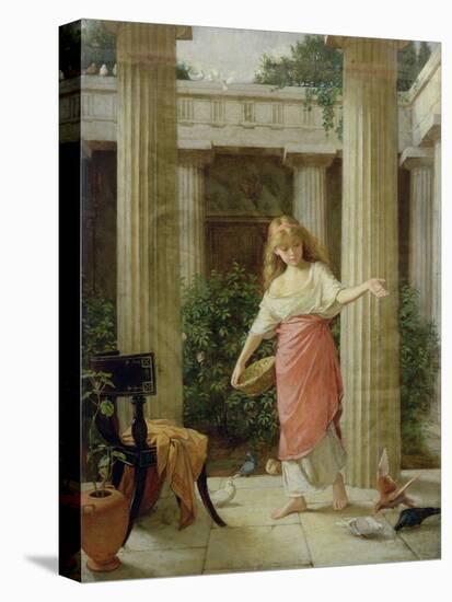 In the Peristyle-John William Waterhouse-Premier Image Canvas