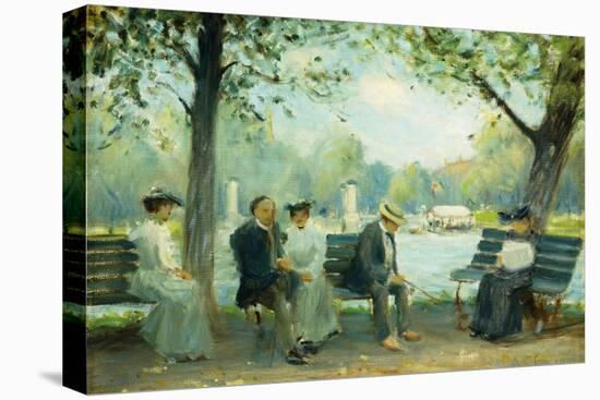 In the Public Gardens, Boston-Arthur Clifton Goodwin-Premier Image Canvas