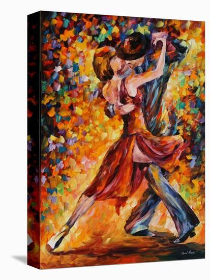 In the Rhythm of Tango-Leonid Afremov-Stretched Canvas