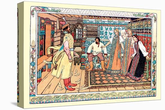 In the Room-Ivan Bilibin-Stretched Canvas