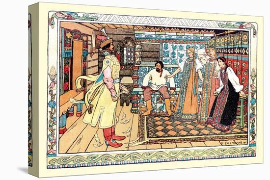 In the Room-Ivan Bilibin-Stretched Canvas