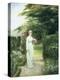 In the Rose Garden-Henry John Yeend King-Premier Image Canvas