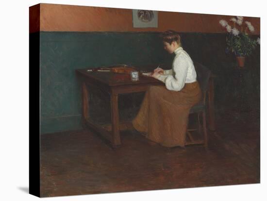 In the Studio (Oil on Canvas)-Lilla Cabot Perry-Premier Image Canvas