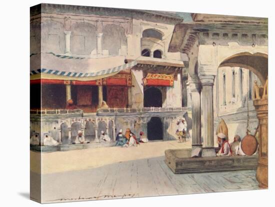 'In the Temple of Amritsar', 1905-Mortimer Luddington Menpes-Premier Image Canvas