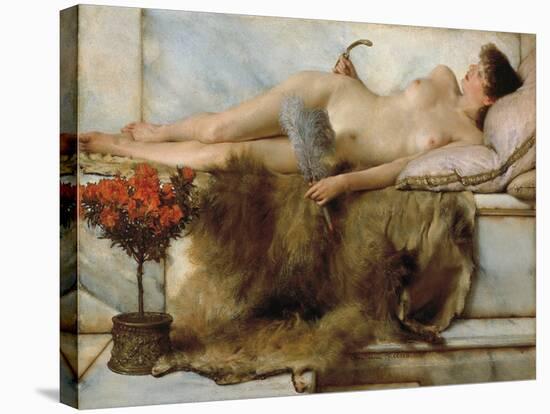 In The Tepidarium-Sir Lawrence Alma-Tadema-Stretched Canvas