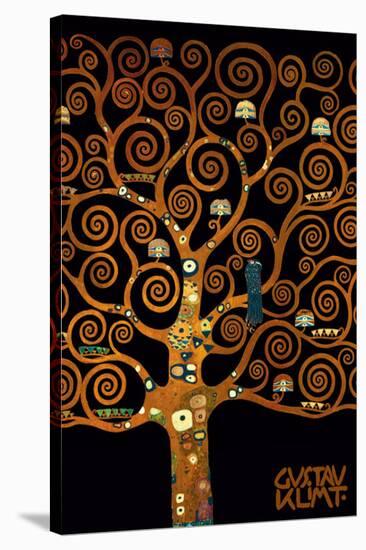 In the Tree of Life-Gustav Klimt-Stretched Canvas