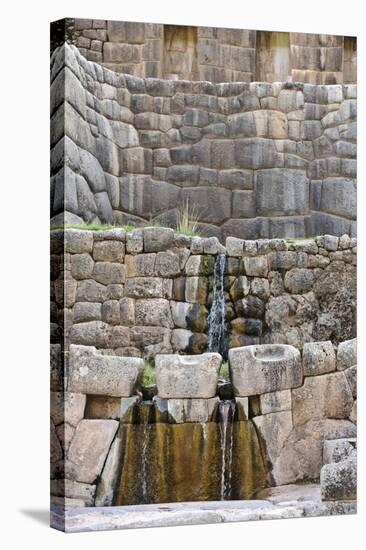 Inca Waterfall, Tambomachay, Cusco-Matthew Oldfield-Premier Image Canvas