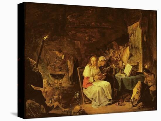 Incantation Scene-David the Younger Teniers-Premier Image Canvas