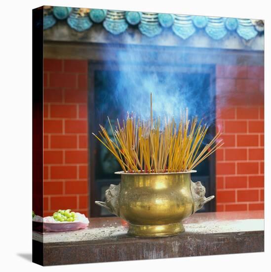 Incense Burning-Reed Kaestner-Premier Image Canvas
