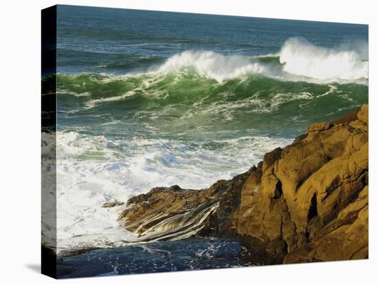 Incoming Tide at Yachats, Yachats, Oregon, USA-Michel Hersen-Premier Image Canvas