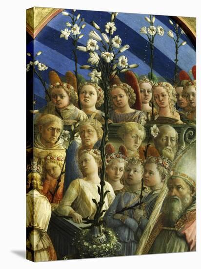 Incoronazione Maringhi or Coronation of Virgin-Filippo Lippi-Premier Image Canvas