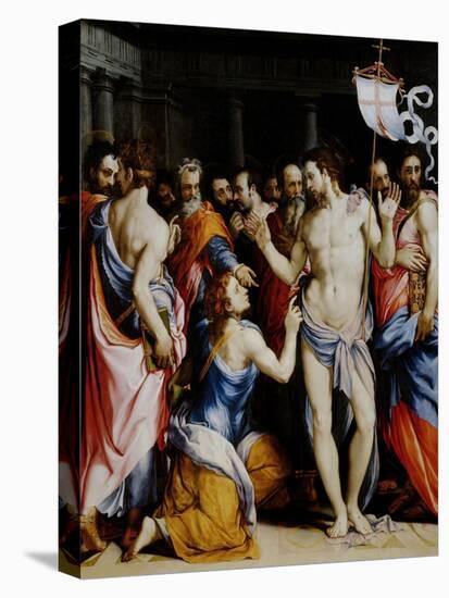 Incredulity of St. Thomas-Francesco Salviati-Premier Image Canvas