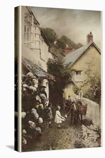 Independant Street, Clovelly, Devon-null-Premier Image Canvas
