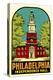 Independence Hall, Philadelphia, Decal-null-Stretched Canvas