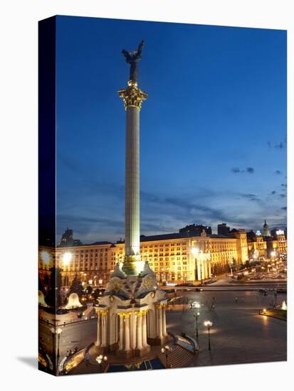 Independence Square, Maidan, Kiev, Ukraine, Europe-Graham Lawrence-Premier Image Canvas