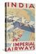 India by Imperial Airways-null-Stretched Canvas